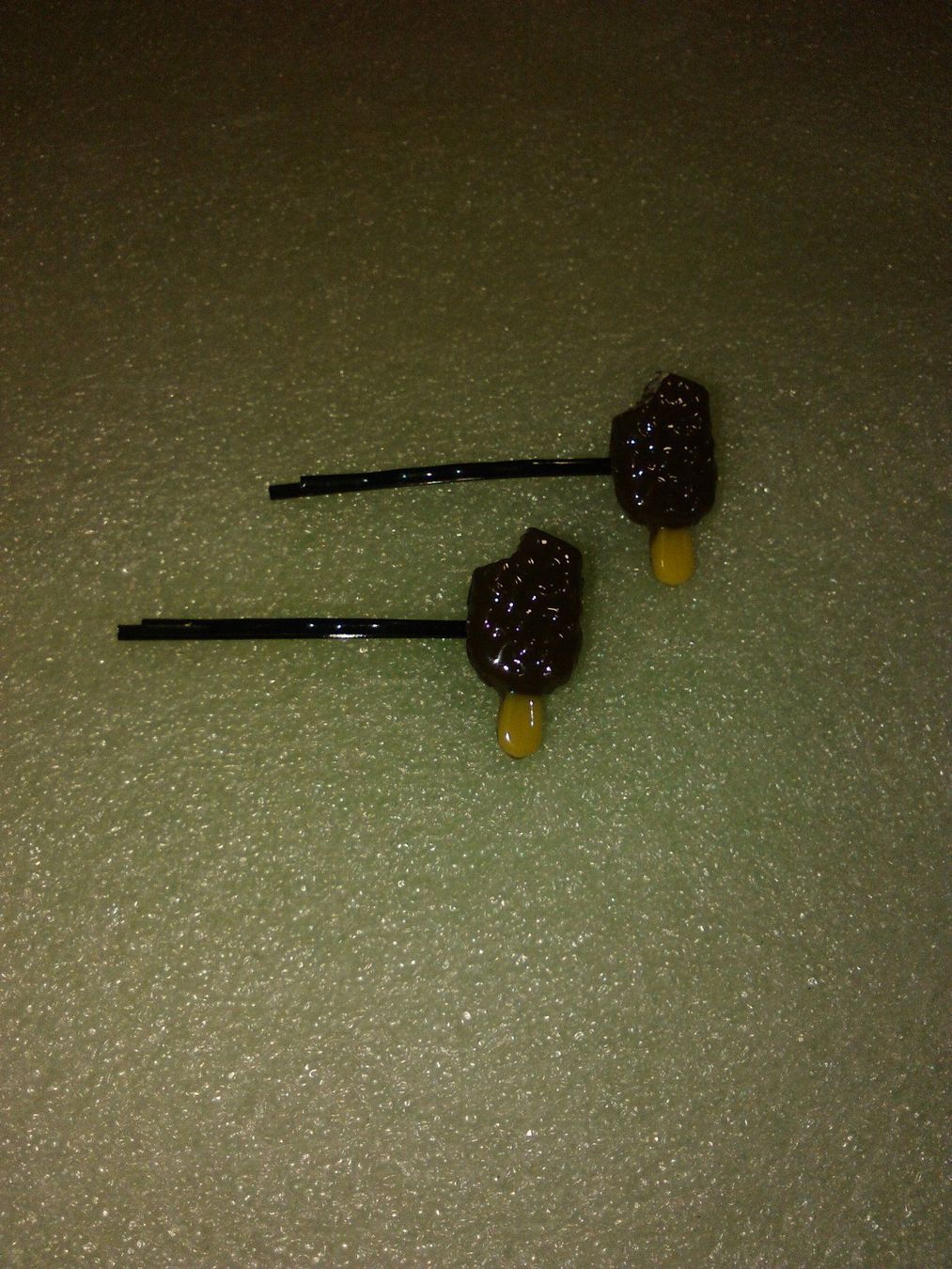 Haarschmuck: haarschmuck,,ice,,,braun und gelb – Neu (gemäss Beschreibung) aus Basel von bijoutrie_4 1