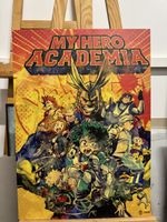 My Hero Academia Manga Art Metal Display Displate