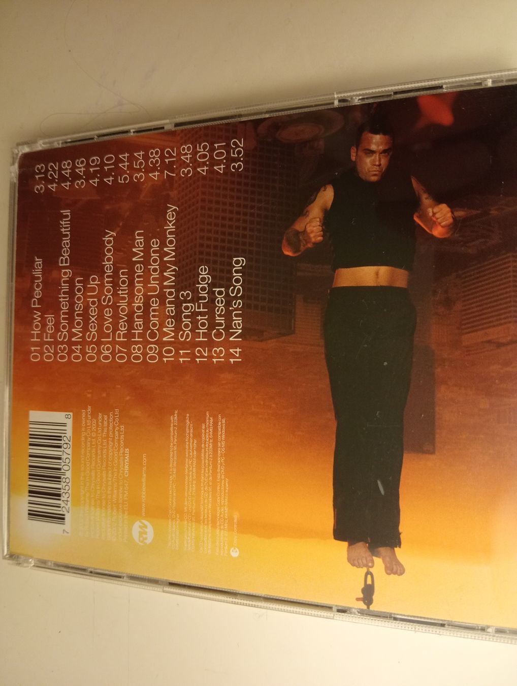 Autografi: Robbie Williams Escapology CD mit Autogramm (?) – Usato da Allschwil venduto da Evgeniia78 3