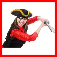 Piraten Augenklappe Für Kindergeburtstag Jack Sparrow Schiff