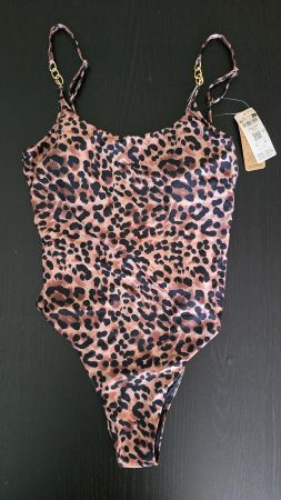 Etam MAILLON Badeanzug - M - Leoparden Printed