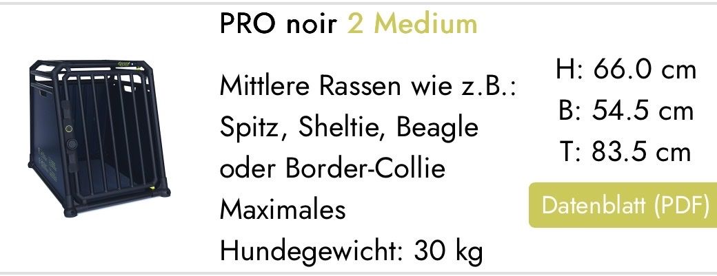 Autres décorations & accessoires: Hundebox Auto 4Pets Pro Noir 2 Medium – Neuf (Voir description) à Zollikerberg par sop_vf7t 3