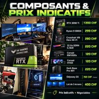 PC GAMING HAUT DE GAMME – RTX 3090 Ti / Ryzen 9 