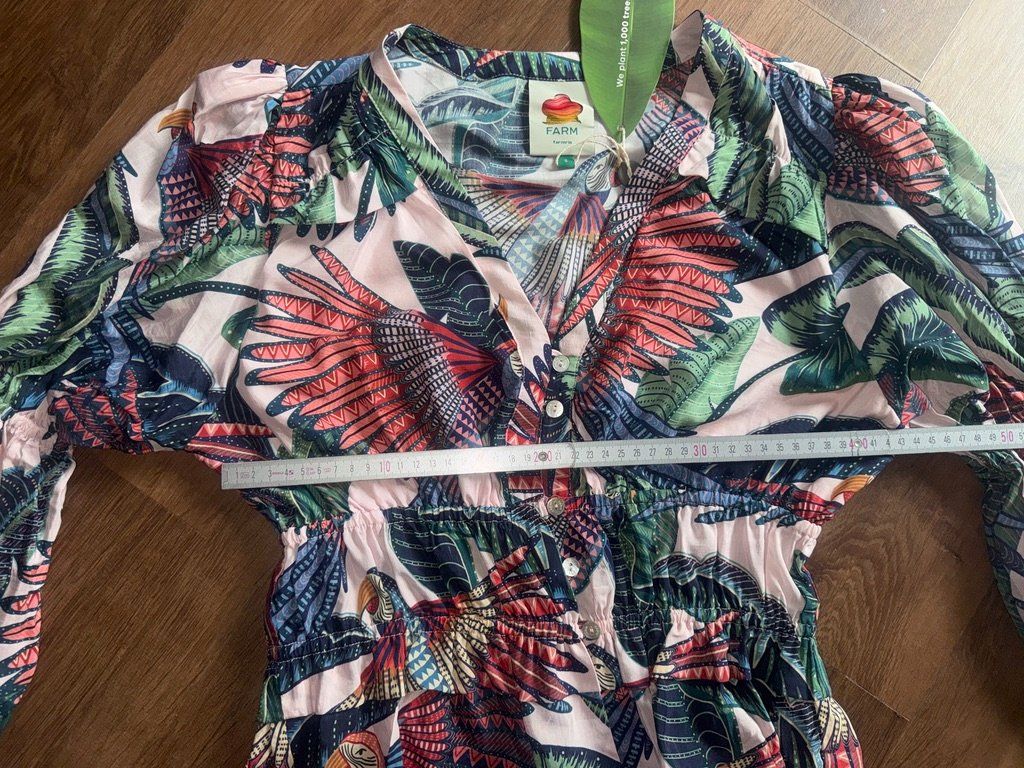 Farm Rio Top: New Farm Rio Parrot print top - S – Nuovo e nell'imballaggio originale da St-Sulpice VD venduto da juhdu 5