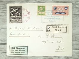 TR104 Enveloppe + Timbre Suisse 1925