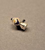 Silber Charm Olaf Schneemann +Garantie