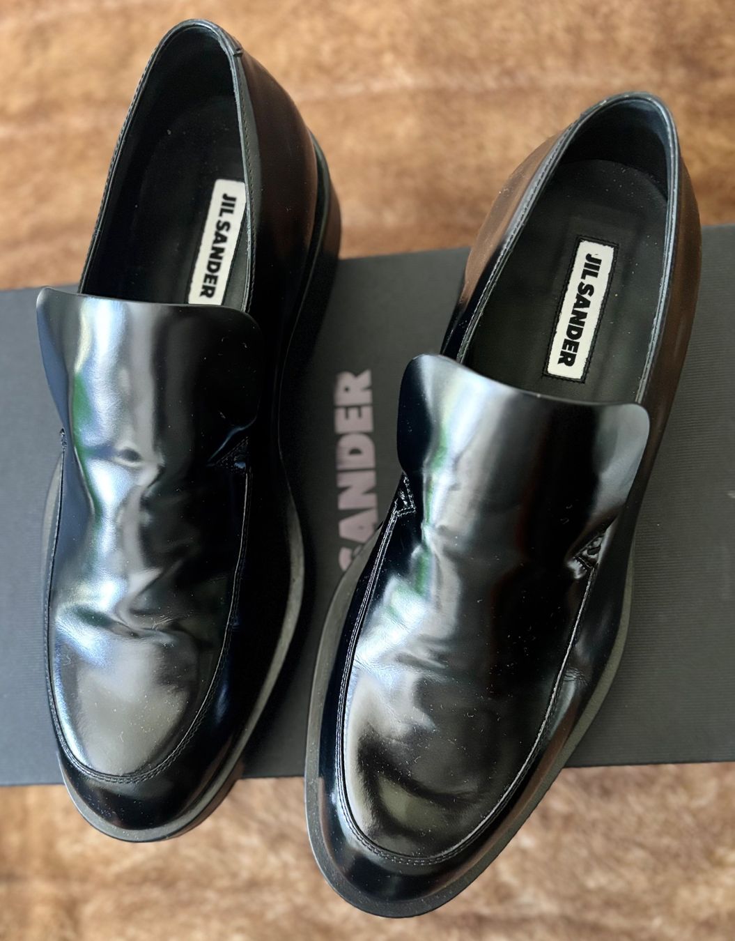 Jil Sander Scarpe da uomo: Jil Sander Lofaer Slip-On Design Black – Nuovo e nell'imballaggio originale da Zollikerberg venduto da Onetop 5