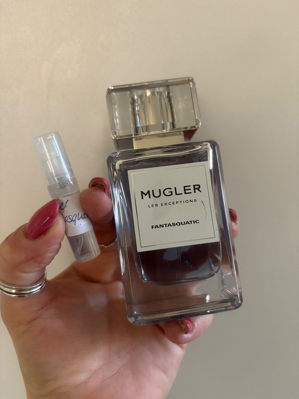 Mugler Profumi & Eau de Toilette: MUGLER  LES EXCEPTIONS Fantasquatic EDP DUFTPROBE 2ML – Usato da Zürich venduto da deruja