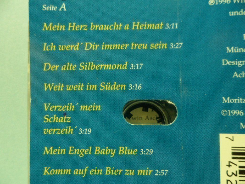 Musicassette: HANSI HINTERSEER  Träum mit mir – Usato da Langnau i. E. venduto da mar_hw58 1