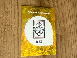 Panini FIFA World Cup 2026 Sticker Korea KFA 1