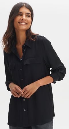 El Corte Inglés Easy Wear Bluse Seidig Neupreis 60,- CHF