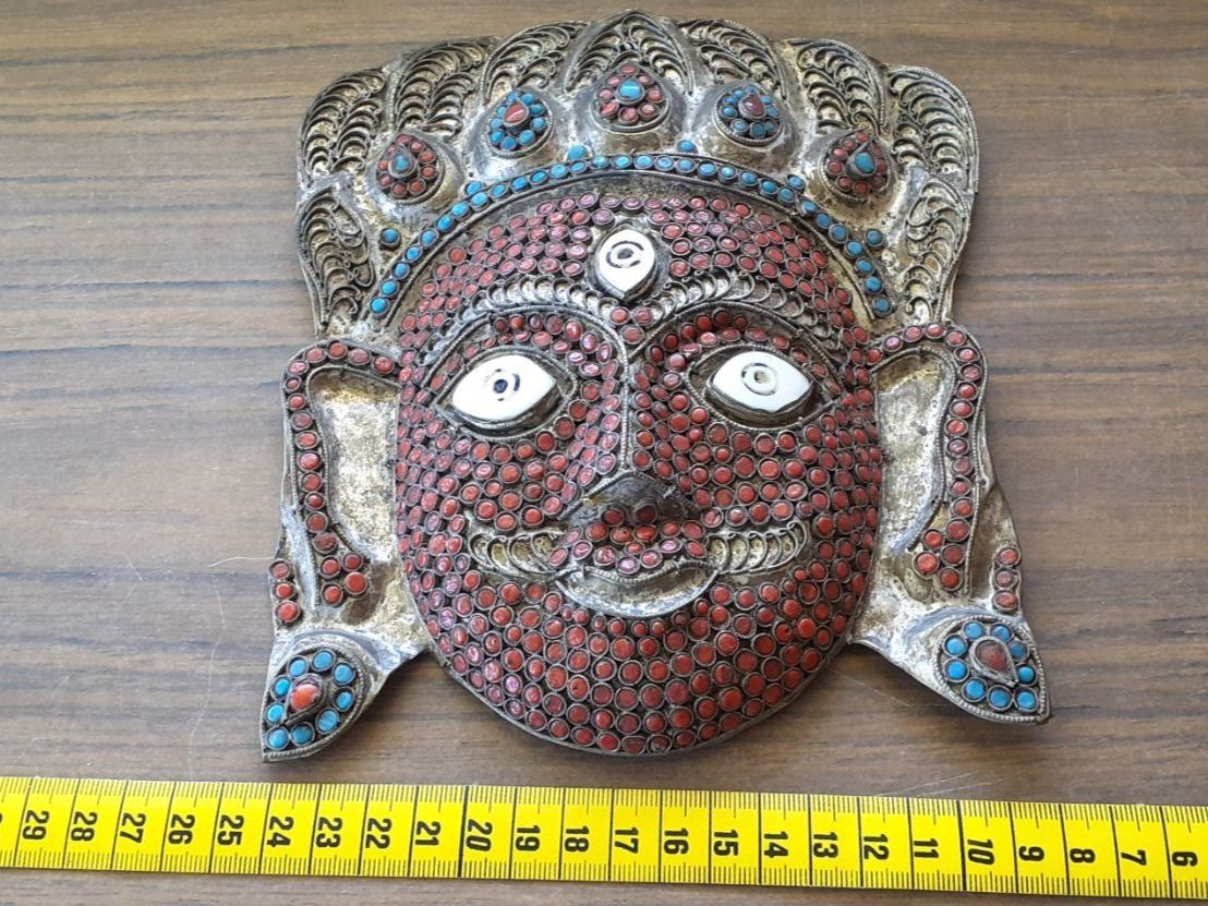 Sonstige Antiquitäten & Kunst: Antike Mahakala Maske Tibet – Gebraucht aus Mörschwil von antiksalon21 1