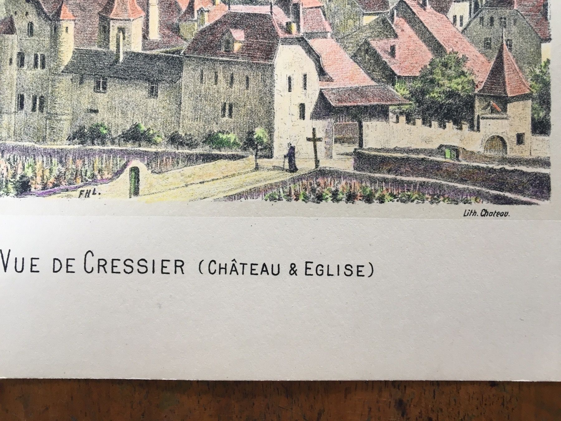 Grafica & Litografie: CRESSIER – Usato da Bevaix venduto da bohrap 1