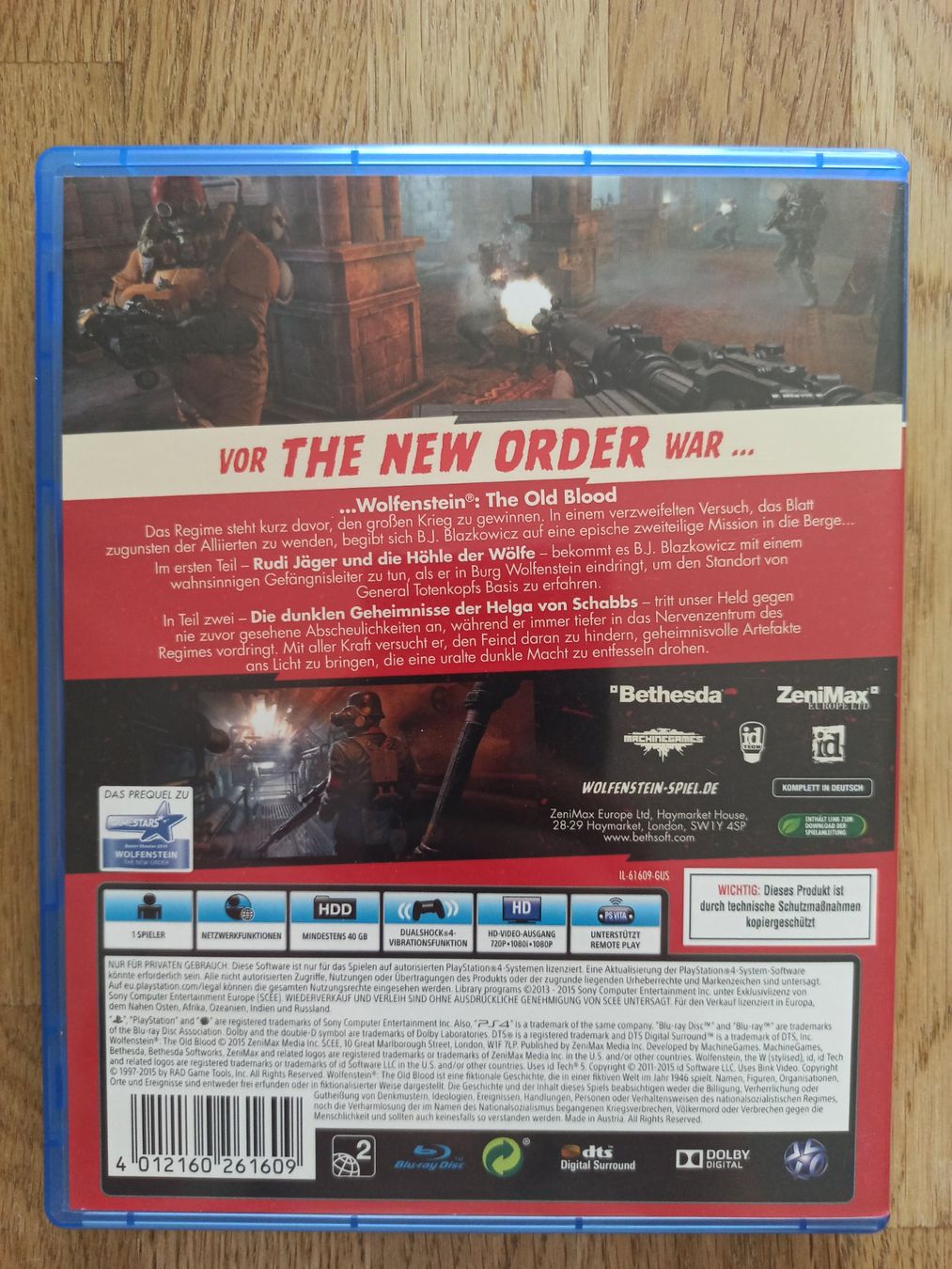 Giochi: Wolfenstein The Old Blood PS4 / PS5  - TOP – Usato da Oberweningen venduto da mar_87mx 1