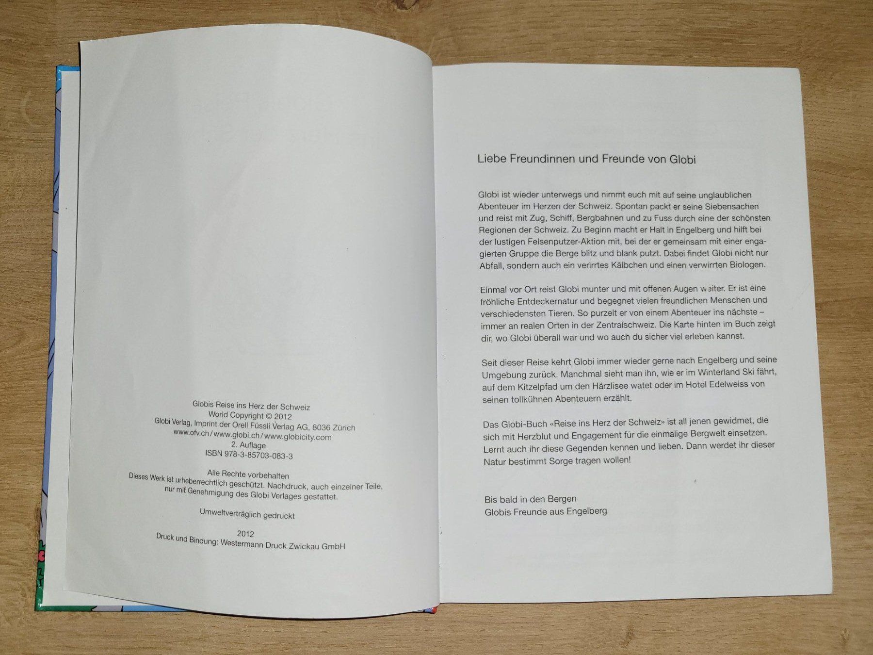 Bücher: Globis Reise ins Herz der Schweiz-82 – Gebraucht aus Niederuzwil von 333x333 2