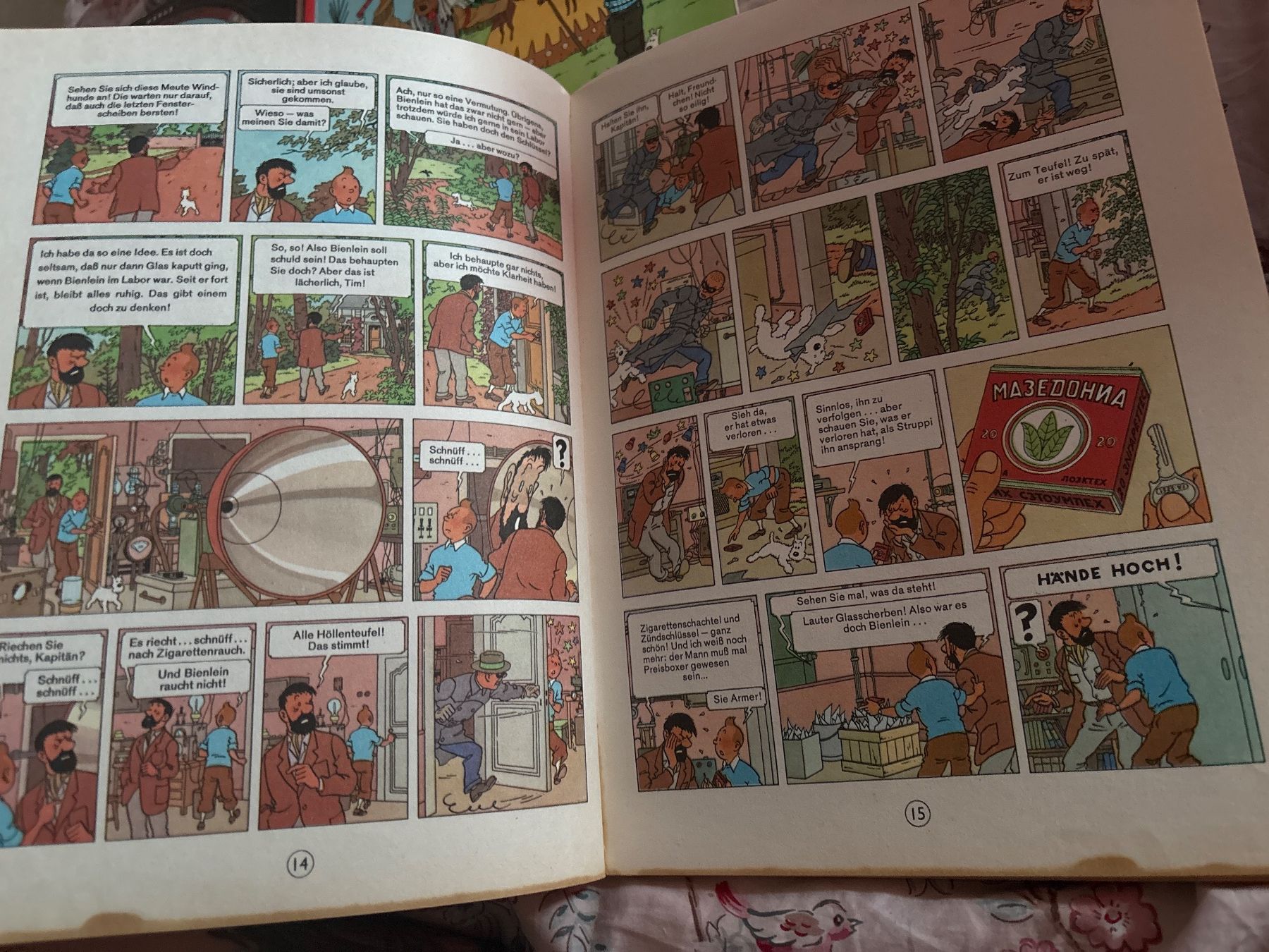 Fumetti: Tim & Struppi Der Fall Bienlein – Usato da Belp venduto da Smli 2