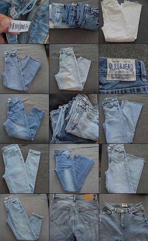 Jeans: Divers jean's taille 34 36 et 38 – Usato da Bernex venduto da LesMerveillesdAlycia