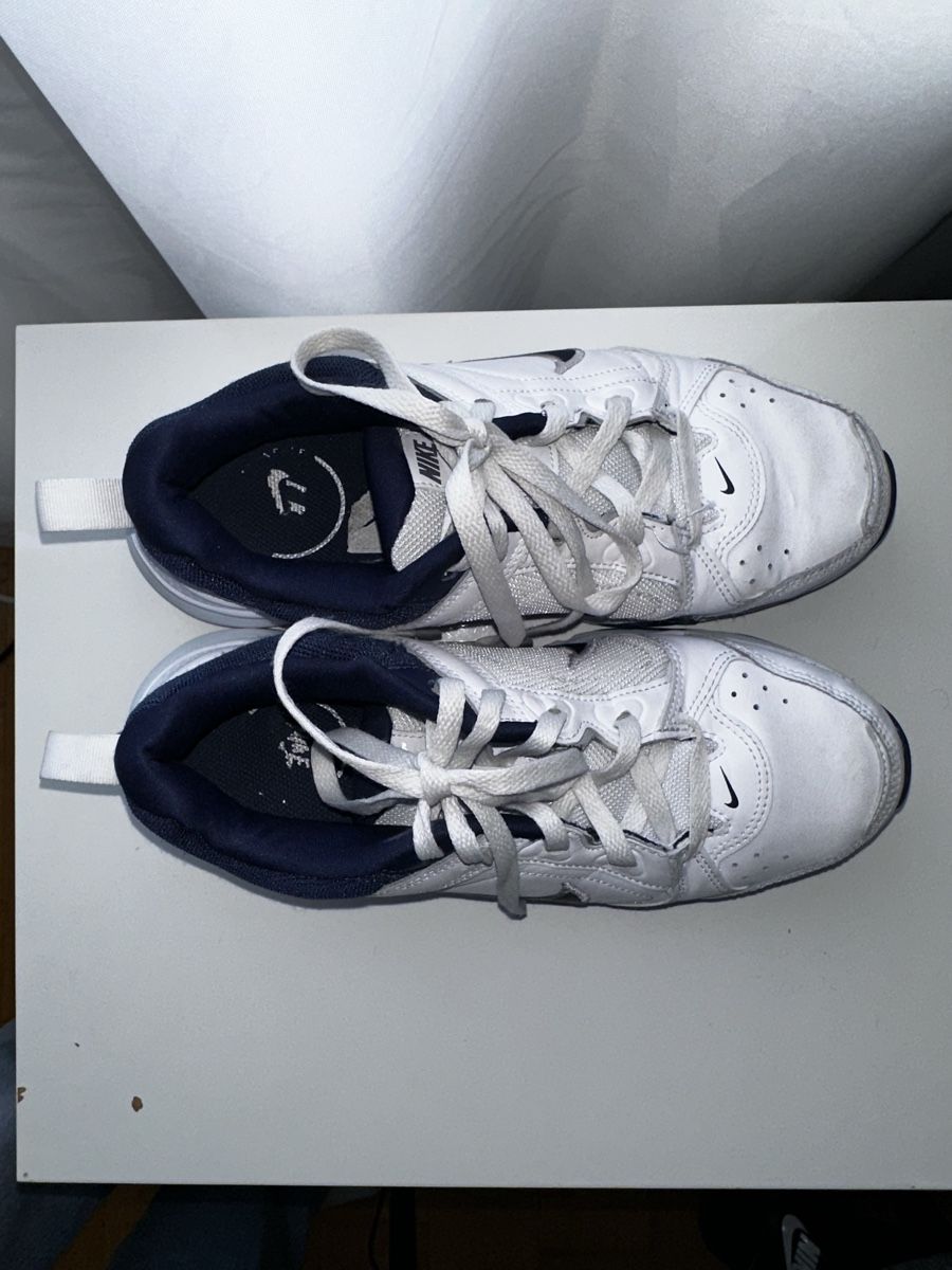 Nike Scarpe da uomo: Nike Sneaker, Grösse 39, Weiss und Dunkelblau – Usato da Wittenbach venduto da rutz_navina 3