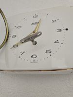 Hettich Wecker Mechanisch Weiss Made in Germany Vintage 