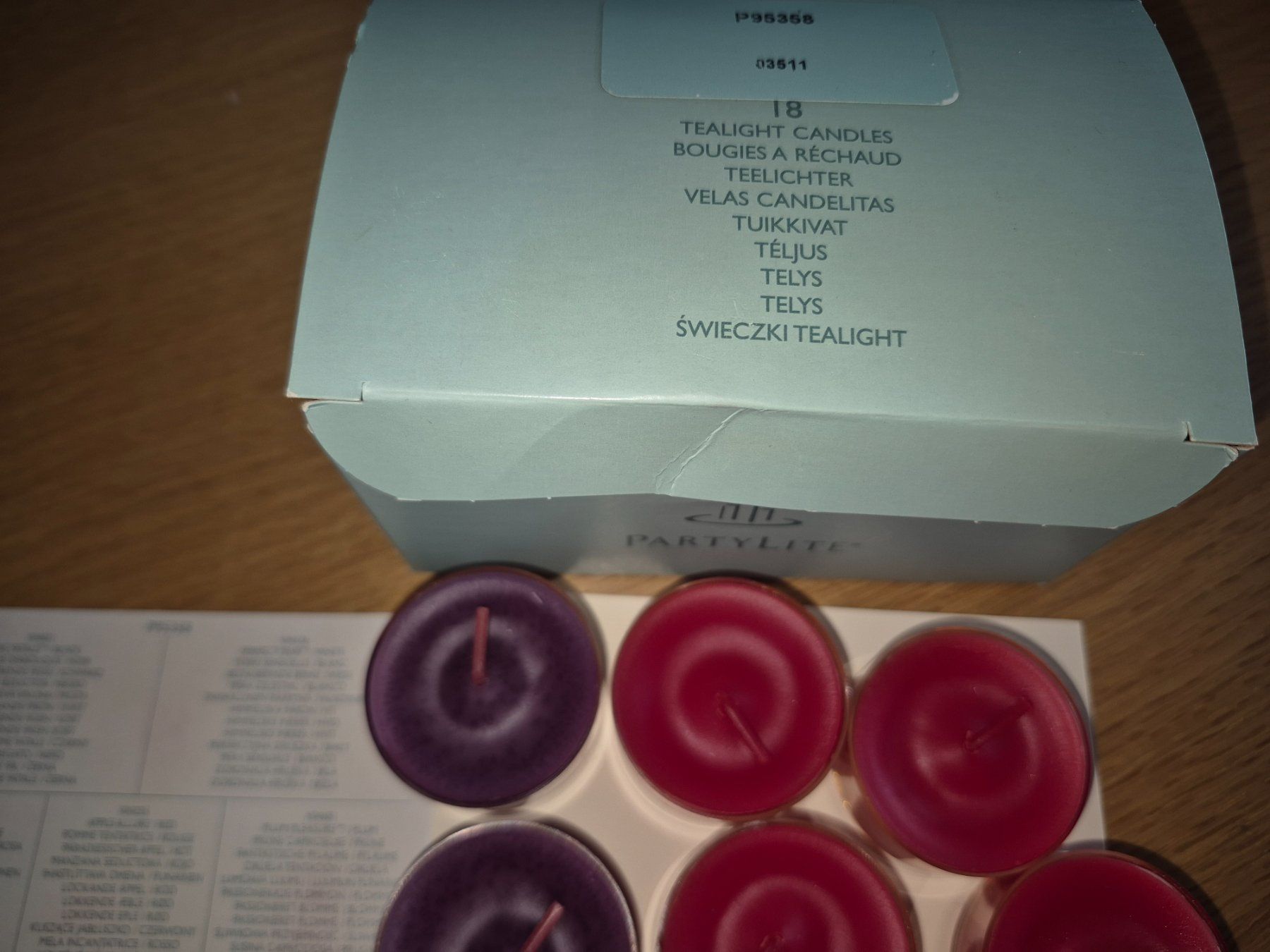 Partylite Candele: Partylite Teelichter 18 Stk.Div. – Nuovo (secondo la descrizione) da Buttikon SZ venduto da sefa02 3