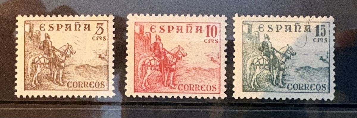 Tutti i francobolli: Timbres Espagnols collection 1, 3, 10, 15 cms. Rares! – Nuovo (secondo la descrizione) da Carouge GE venduto da irma016
