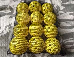 Set mit 12 Pickleball-Bällen - balles de pickleball