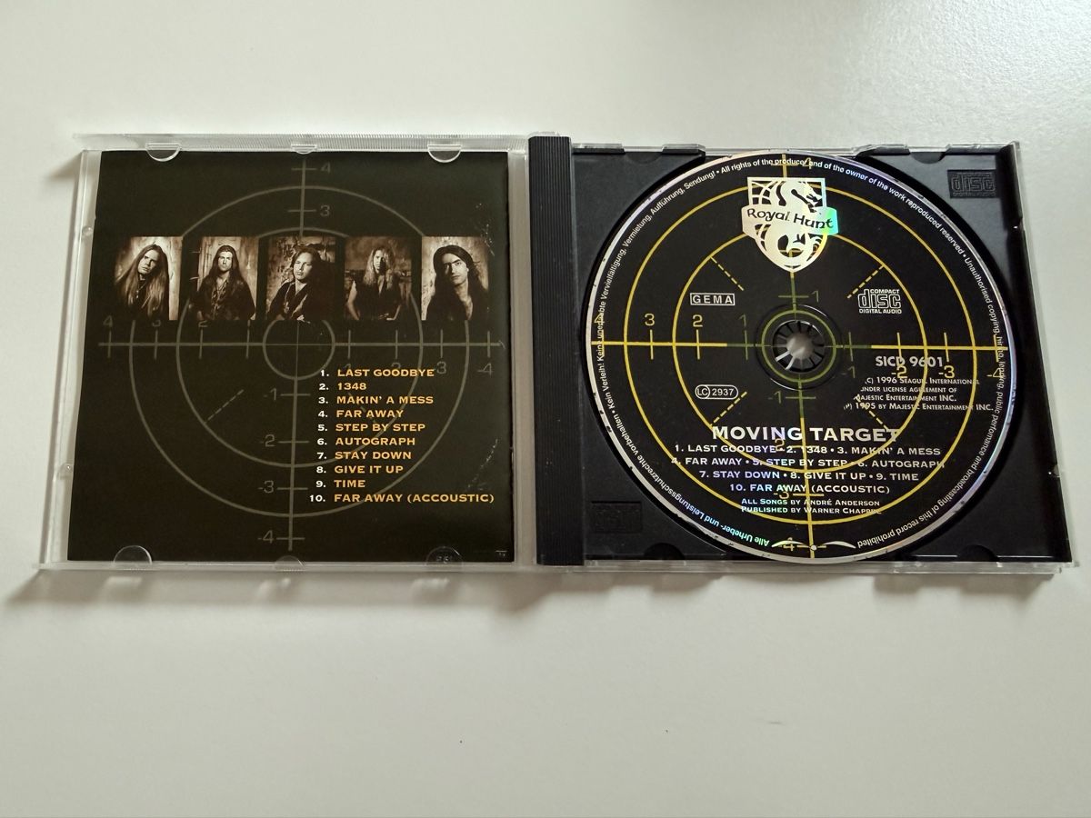 CDs: CD Royal Hunt Moving Target  – D'occasion à Oberried Brienz par Chyara 2
