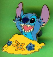 DISNEY  STITCH  am Strand