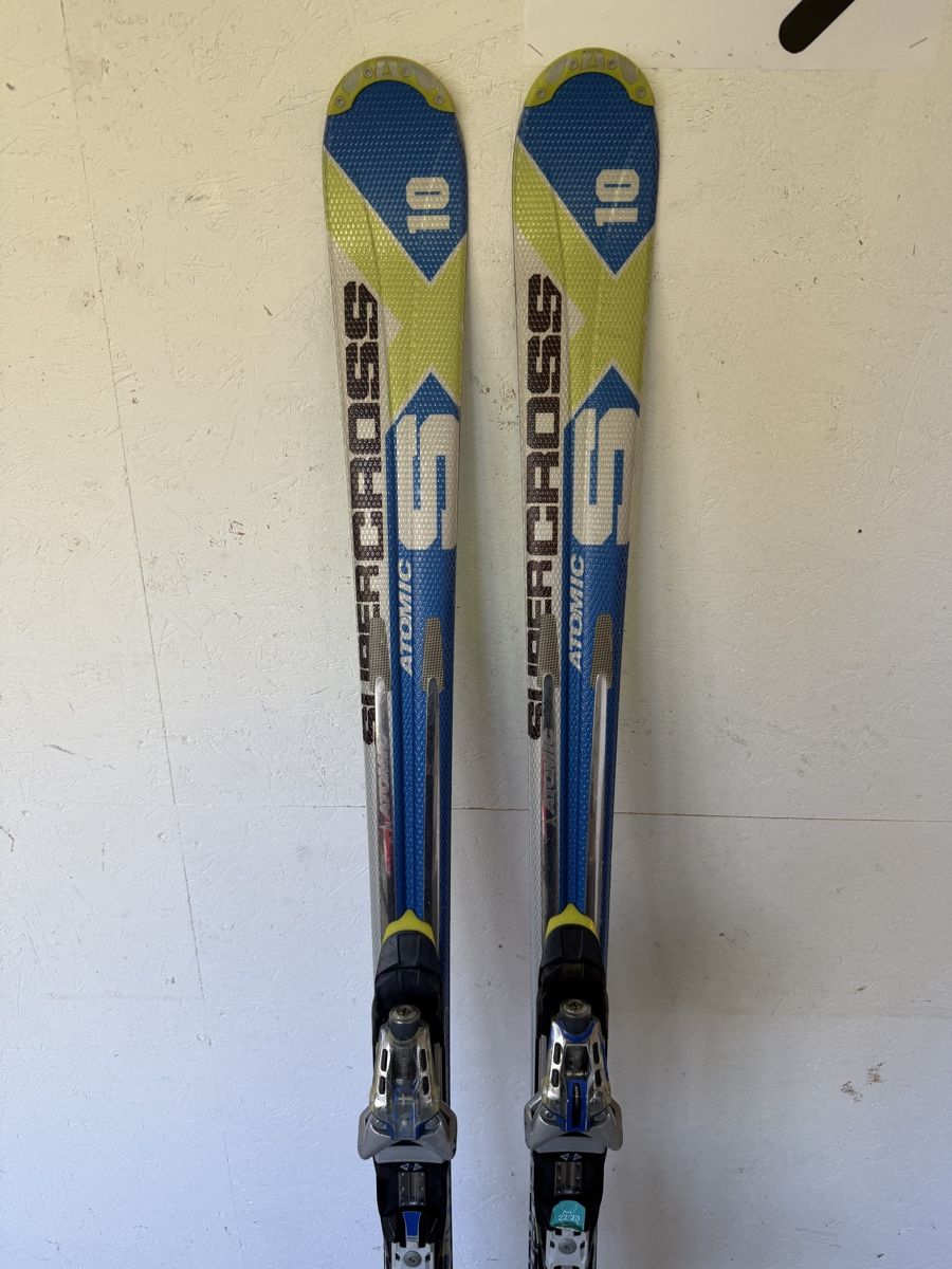 Atomic Sci: Atomic SX10 Supercross 170 cm mit Bindung – Usato da Gurmels venduto da SwissShop21 1