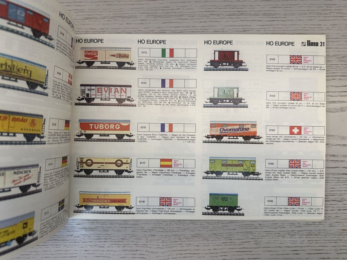 Lima Modelleisenbahnen: Lima Katalog 1976 – Gebraucht aus Lupsingen von New-Haven 2