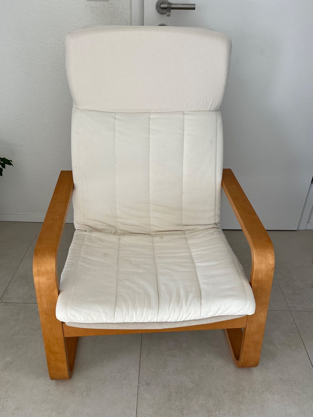 Ikea Sessel: Fauteuil poang IKEA beige – Gebraucht aus Epalinges von vdu_5tl6