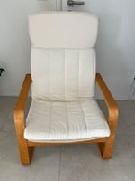 Fauteuil poang IKEA beige