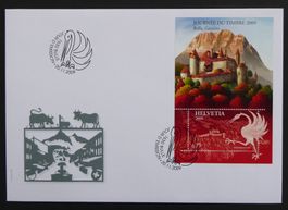 2009 - CH - Znr. 1329 /  Block 45 - FDC - ES - 20.11.2009
