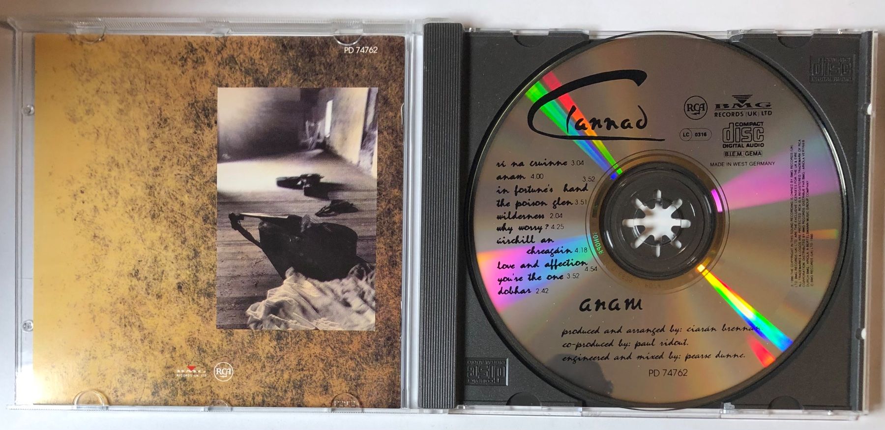 Dischi in vinile: CLANNAD - ANAM – Usato da Poliez-Pittet venduto da Newtown-Records 2