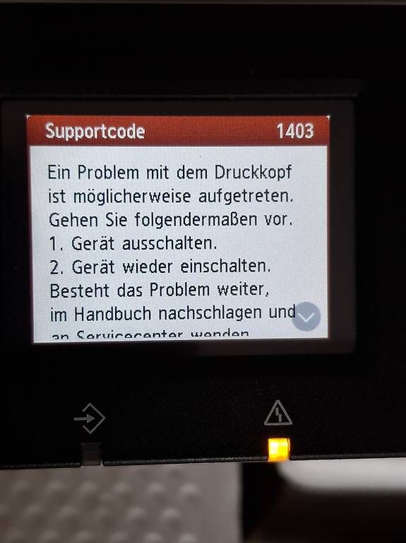 Canon Drucker: Canon GX 7050 MaxiTank, defekt – Defekt aus Wettingen von Teflix 2