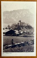 Château d'Oex 1907. Belle carte