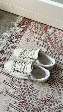 Balenciaga Sneakers Runner weiss, Grösse 42, Vintage Look
