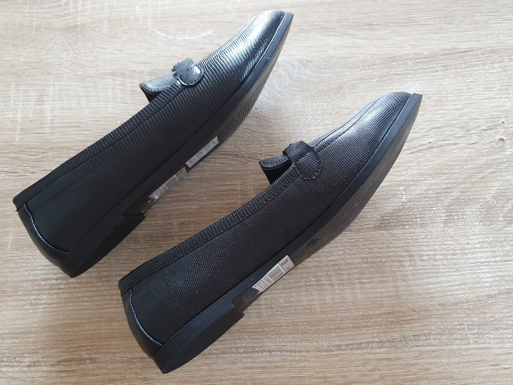 Scarpe da donna: Mocassins noirs élégants - Taille 39 - Comme Neufs! – Usato da Lausanne venduto da Af2016 2