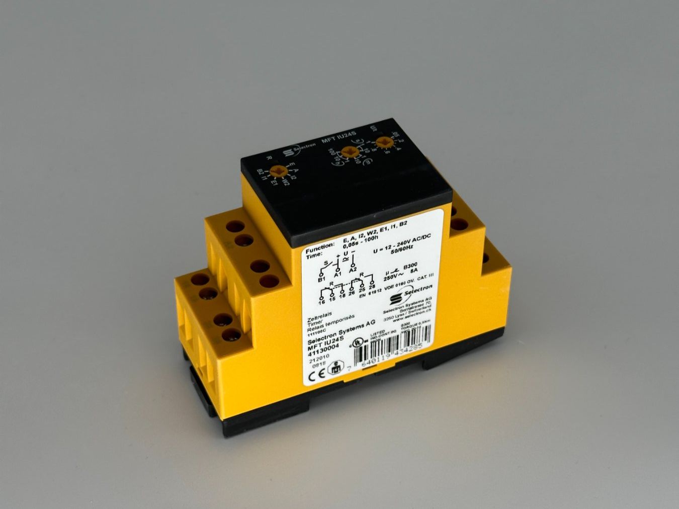 Componenti elettronici: Slectron Systems Zeitrelais MFT iu24s – Nuovo (secondo la descrizione) da Neuhausen am Rheinfall venduto da rni_x6sb