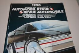 Catalogue Revue Automobile 1990
