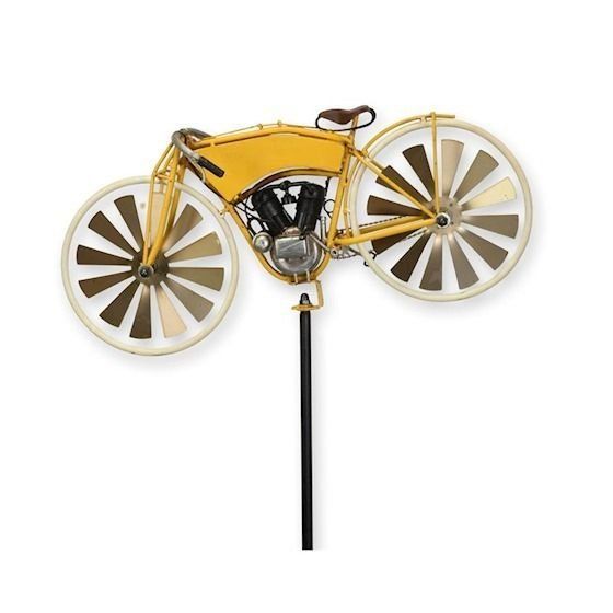 Giocattoli: Windrad mit Motorrad-Modell, Zinkblech, Windspiel – Usato da Sugiez venduto da brockicenter