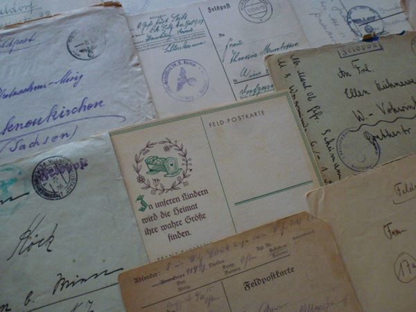 Tutti i francobolli: Lot ++ über 30 alte Belege Feldpost DR – Usato da Walkringen venduto da Casablanca777 8