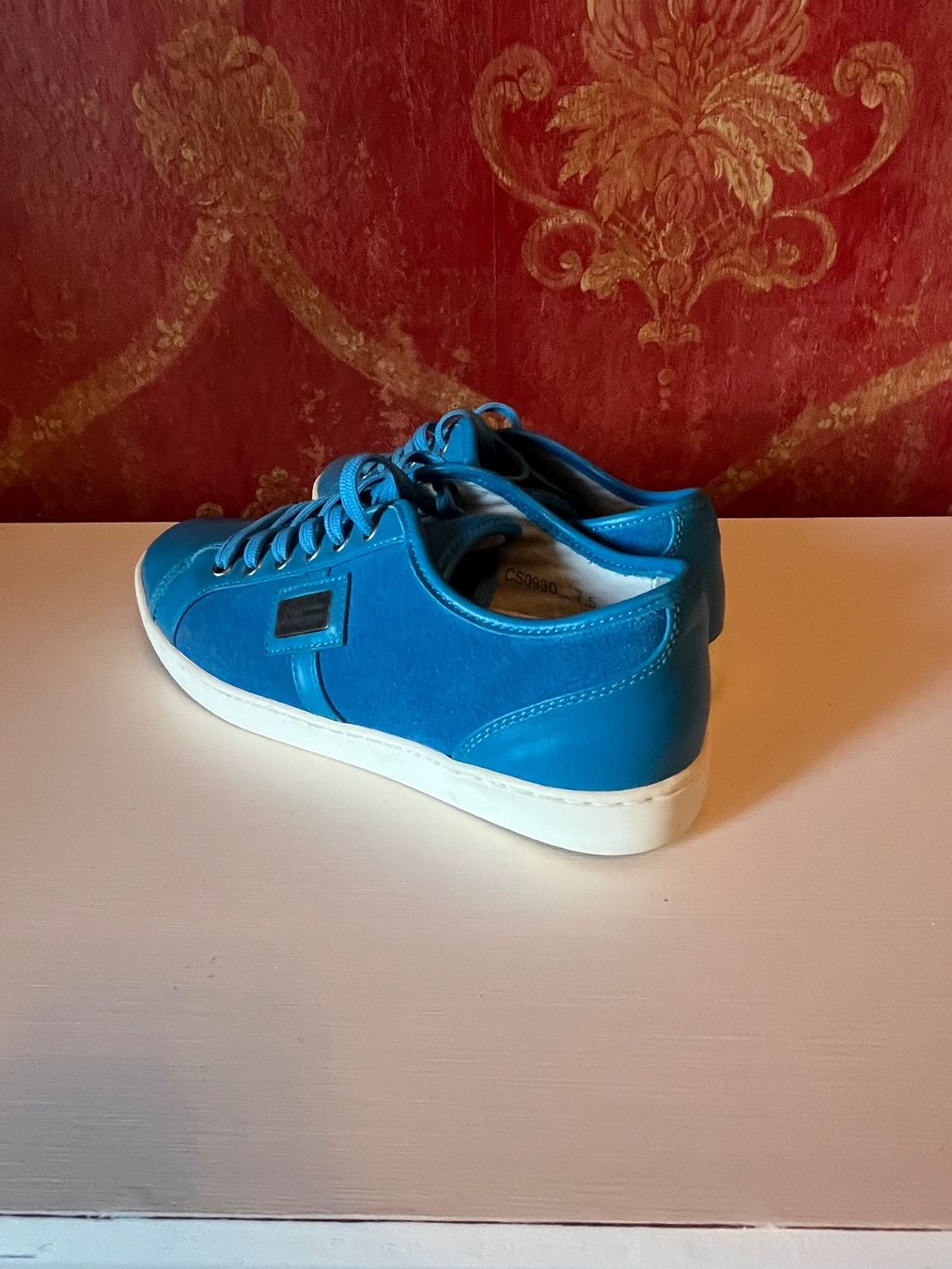 Dolce & Gabbana Herrenschuhe: Dolce & Gabbana en daim et cuir bleu – Gebraucht aus GENEVE von hehakasapa 5
