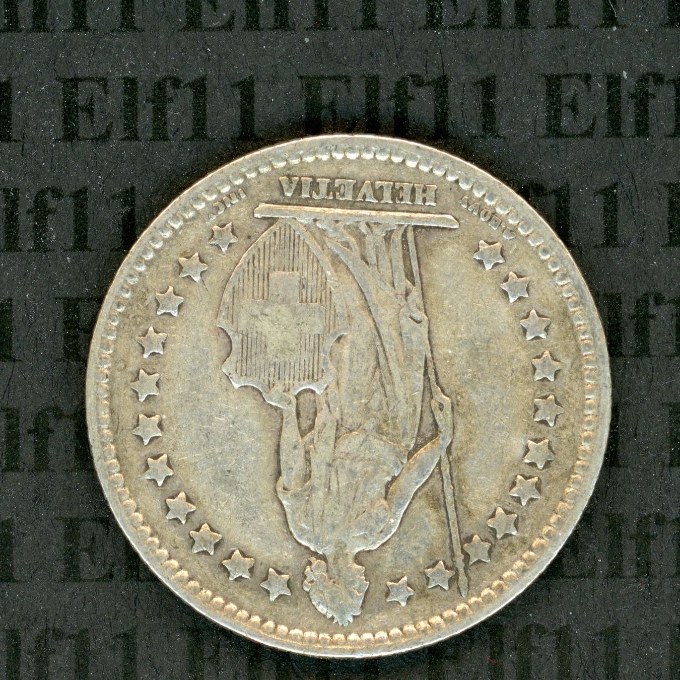 Tutti le monete: CHF___1.00 1912 vz 1 Franken – Usato da Widnau venduto da Elf11 1