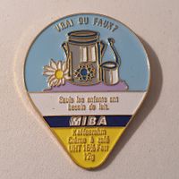 AA084 - Pin Kaffeerahm Deckel MIBA Basel  /  Vrai ou Faux?