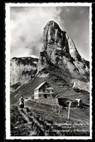 AK Staubern, Berggasthaus Staubern mit Staubernkanzel