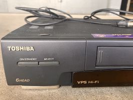 Toshiba V-804G VCR 6-Head VPS Hi-Fi mit Fernbedienung