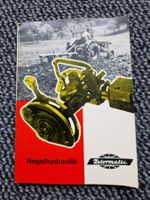 Original Anleitung Zetor Zetormatic Regel-Hydraulik