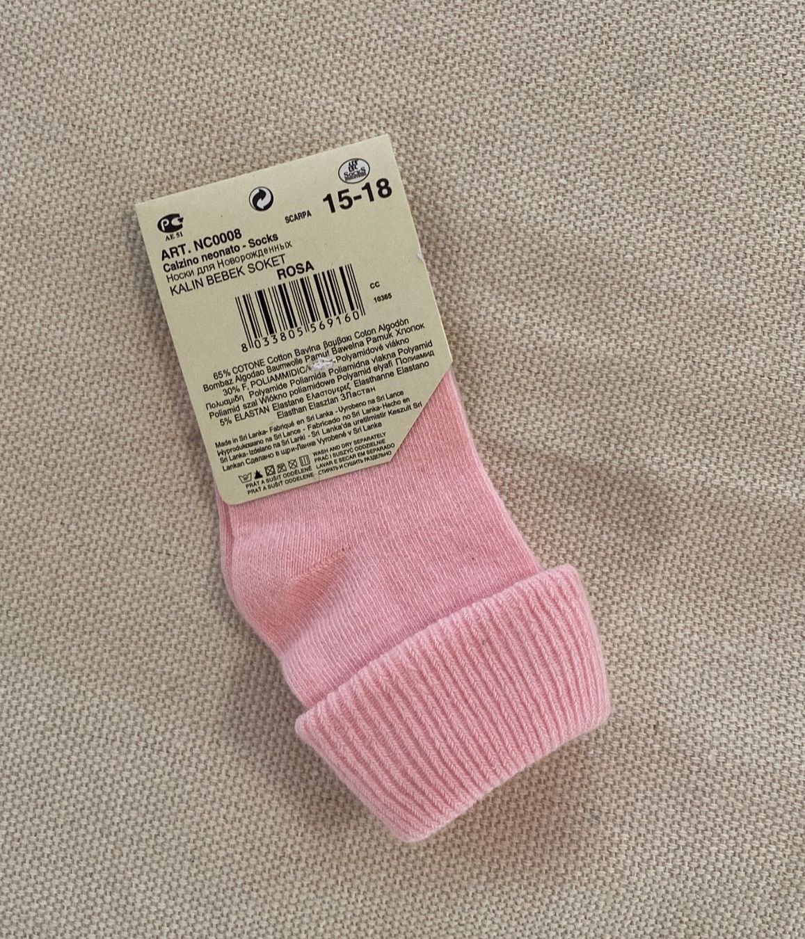 Calze per bambini: Babysocken Grösse 15-18 NEU – Nuovo e nell'imballaggio originale da Herisau venduto da Seyashop1