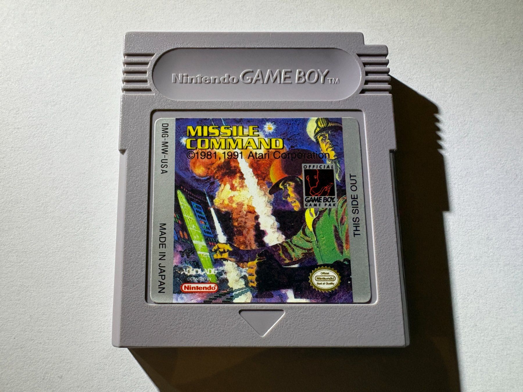 Nintendo Jeux: Missile Command - Nintendo Game Boy – D'occasion à Zürich par VintagePalace